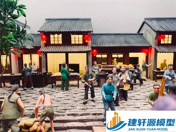 望谟香市微缩模型