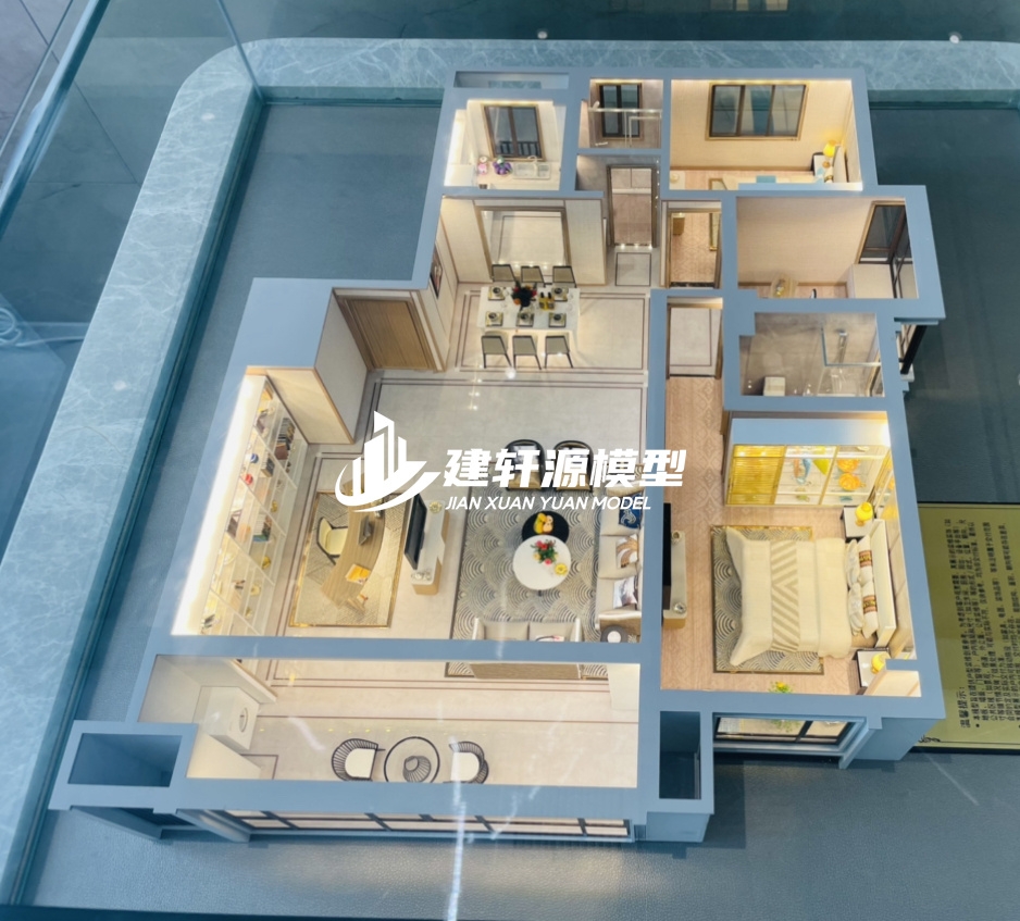 望谟地产户型模型